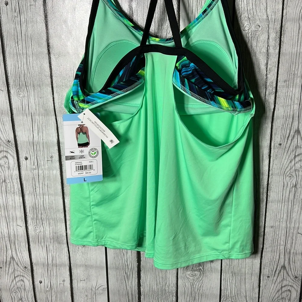 ZeroXposur tankini top size Large